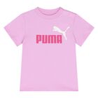 Younger Girls Pink Logo Shorts Set, 7, hi-res