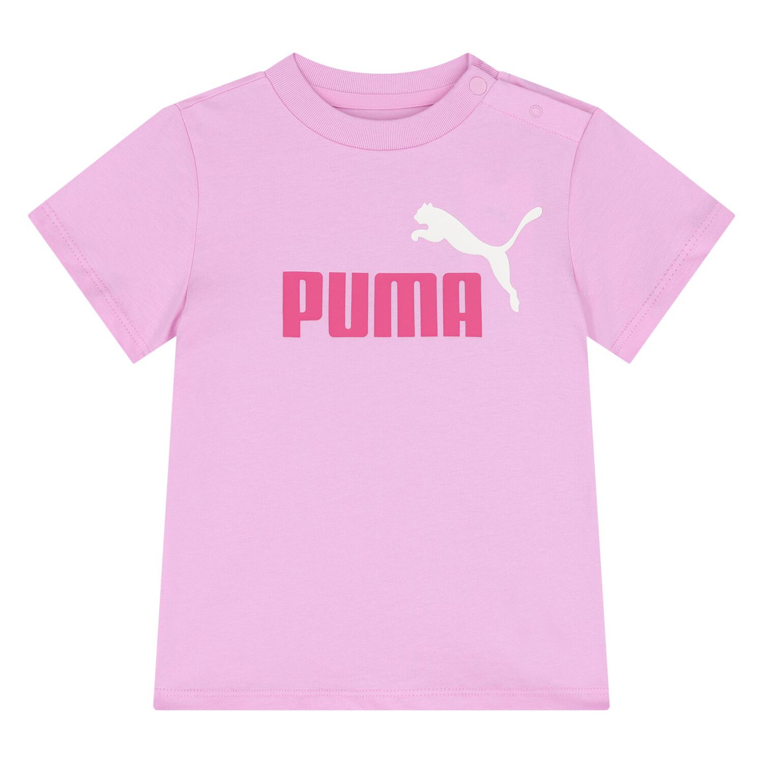 Younger Girls Pink Logo Shorts Set, 7, hi-res