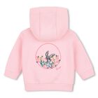 Younger Girls Pink Bunny Logo Tracksuit, 1, hi-res