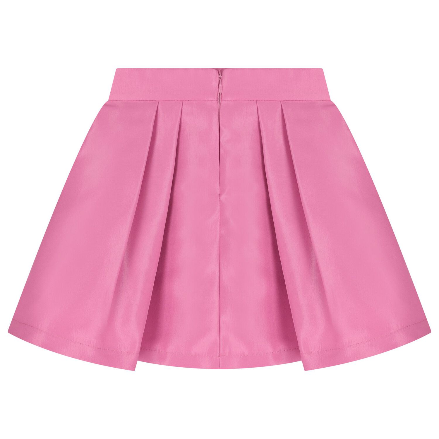 Girls White & Pink Flower Skirt Set, 1, hi-res