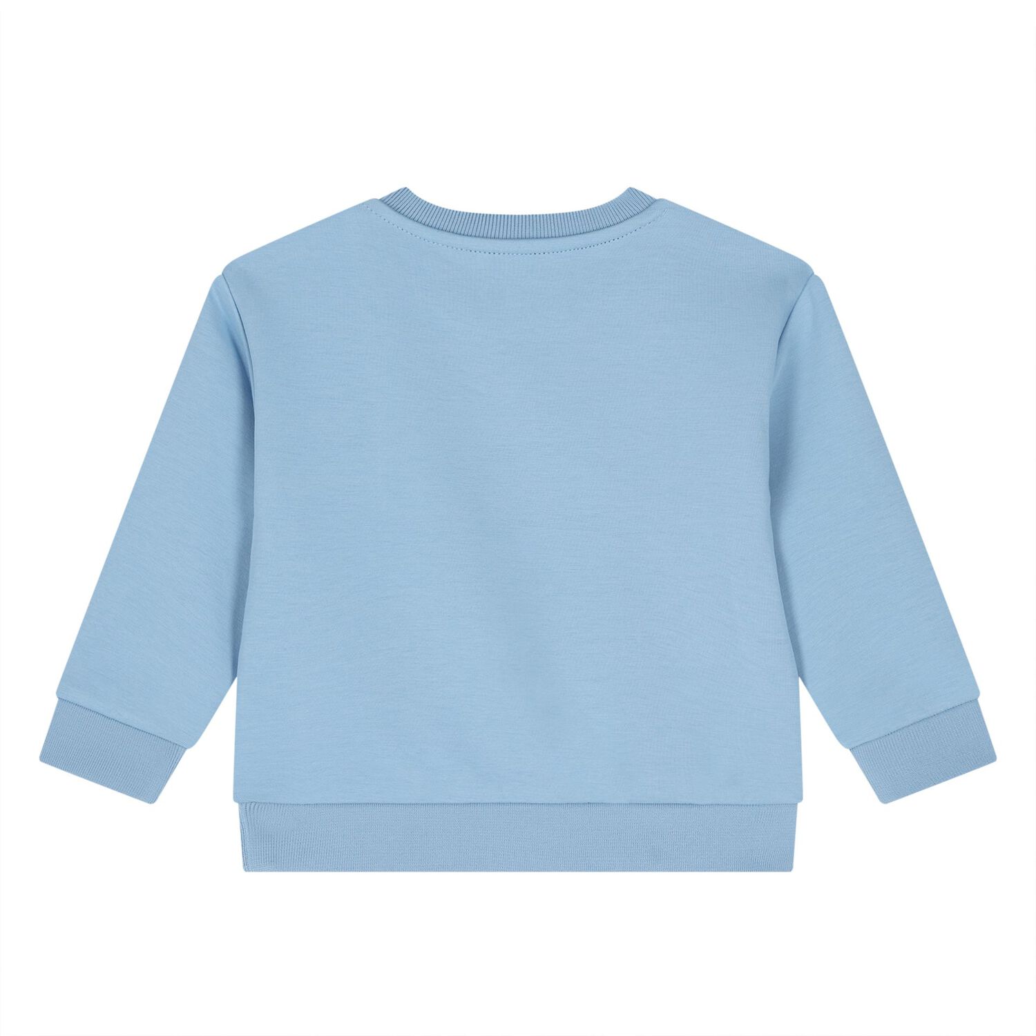 Younger Boys Blue & Beige Ikonik Karl Tracksuit, 1, hi-res