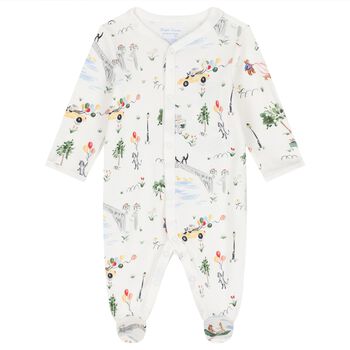 Ivory Central Park Babygrow