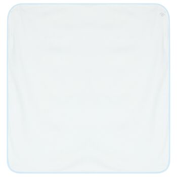Emile et Rose Baby Boys Blue & White Blanket, 1 Baby Boys Blue & White Blanket