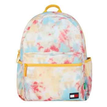 Multi-Colored Tie Dye Logo Backpack