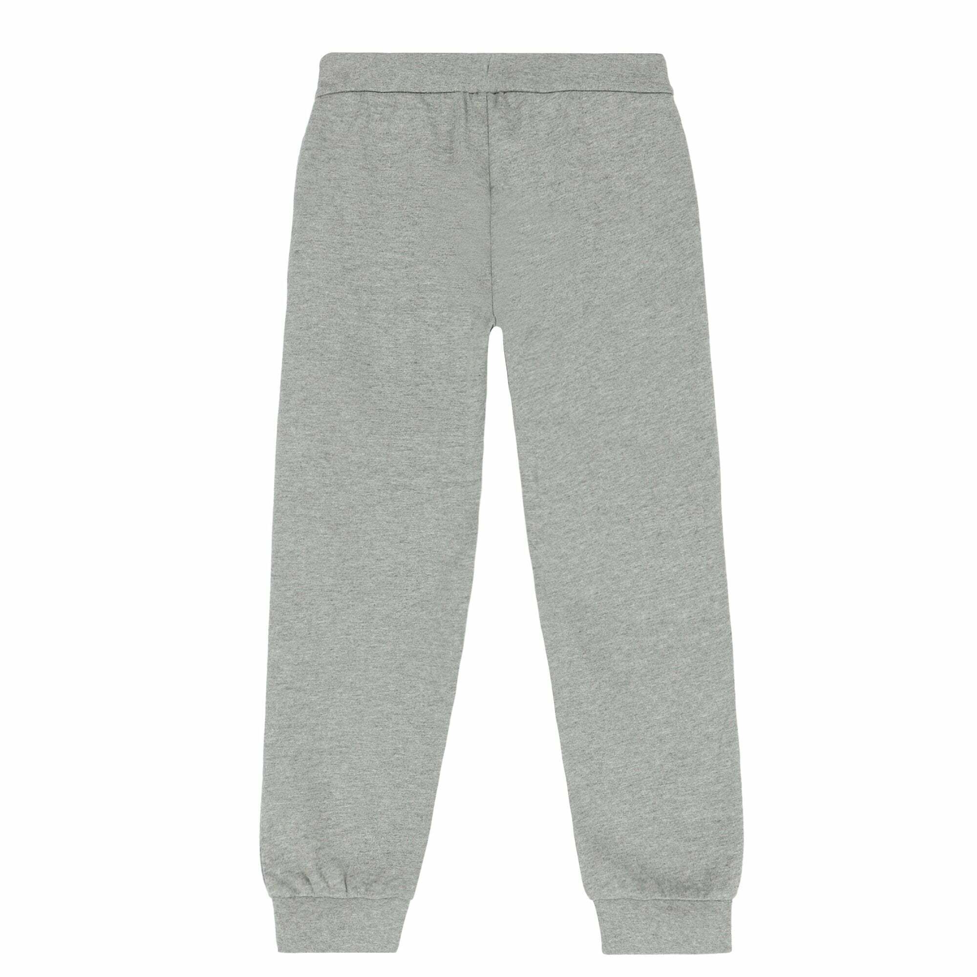 EA7 Emporio Armani Boys Grey Logo Joggers Junior Couture