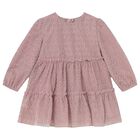 Younger Girls Pink Tulle Dress, 4, hi-res