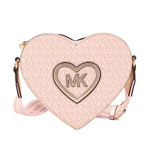 Girls Pink Logo Heart Handbag
