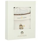 طقم هدية أفرول بشعار تيدى باللون العاجى, 1, hi-res