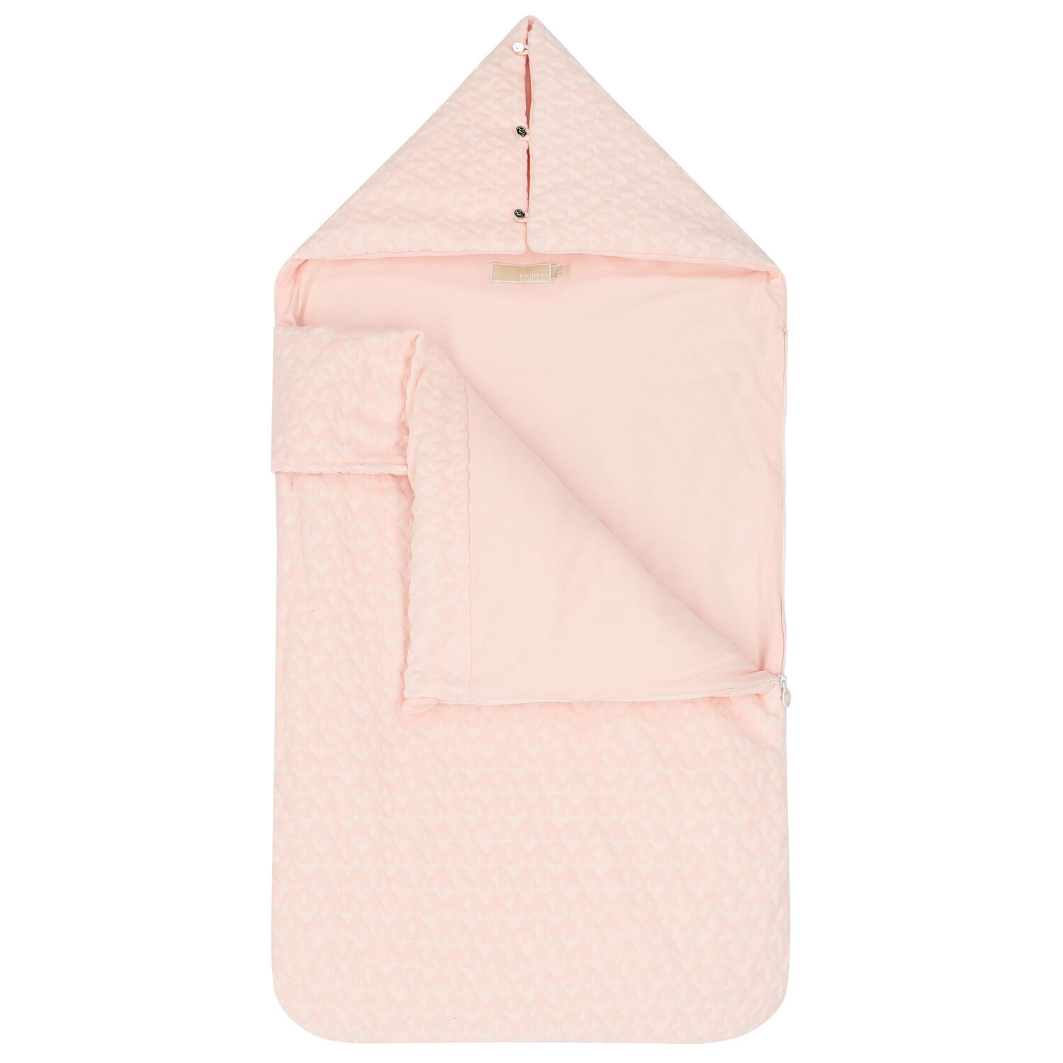 مدس بنات بالشعار باللون الوردى, 1, hi-res