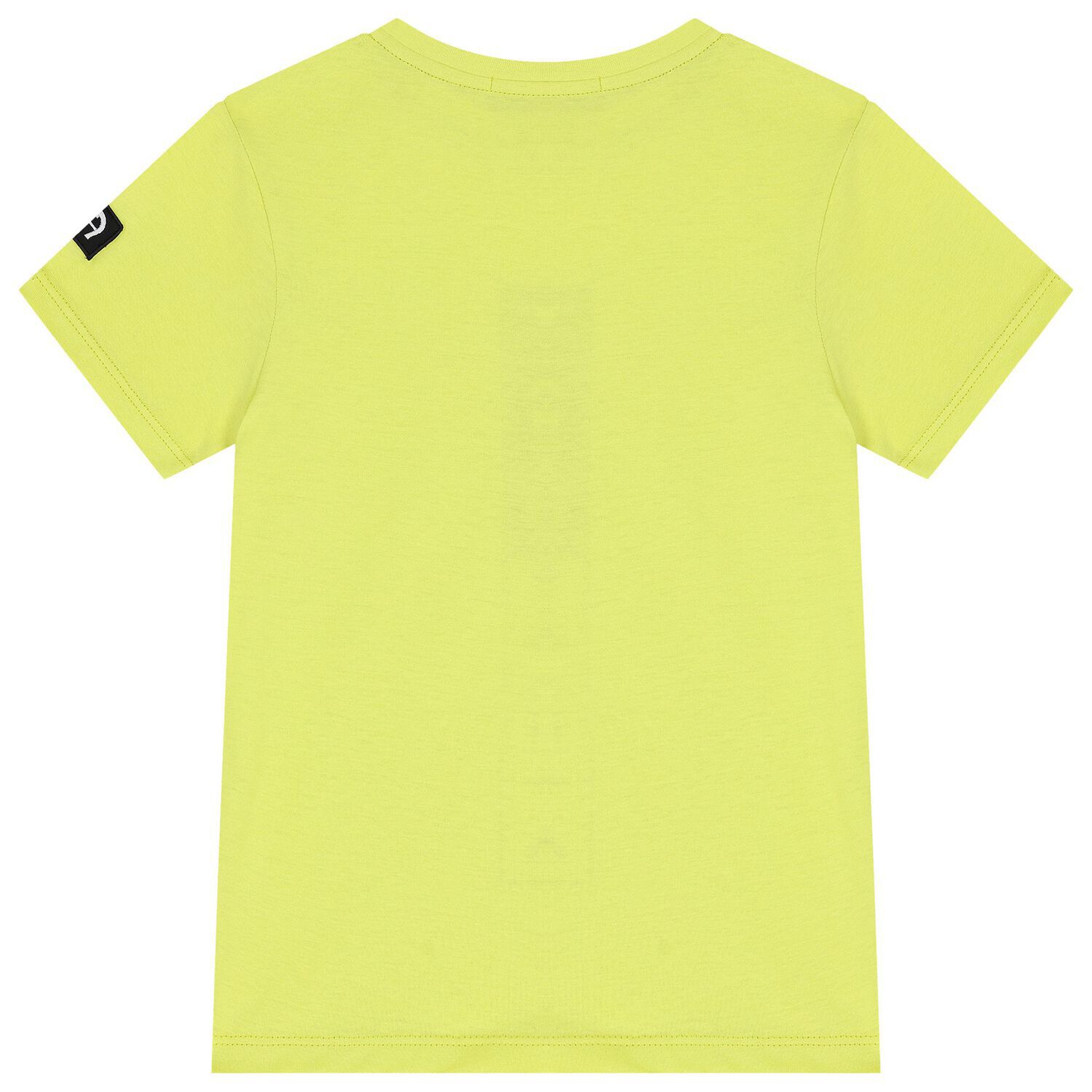 تيشيرت أولاد بالشعار باللون الأخضر, 2, hi-res image number null