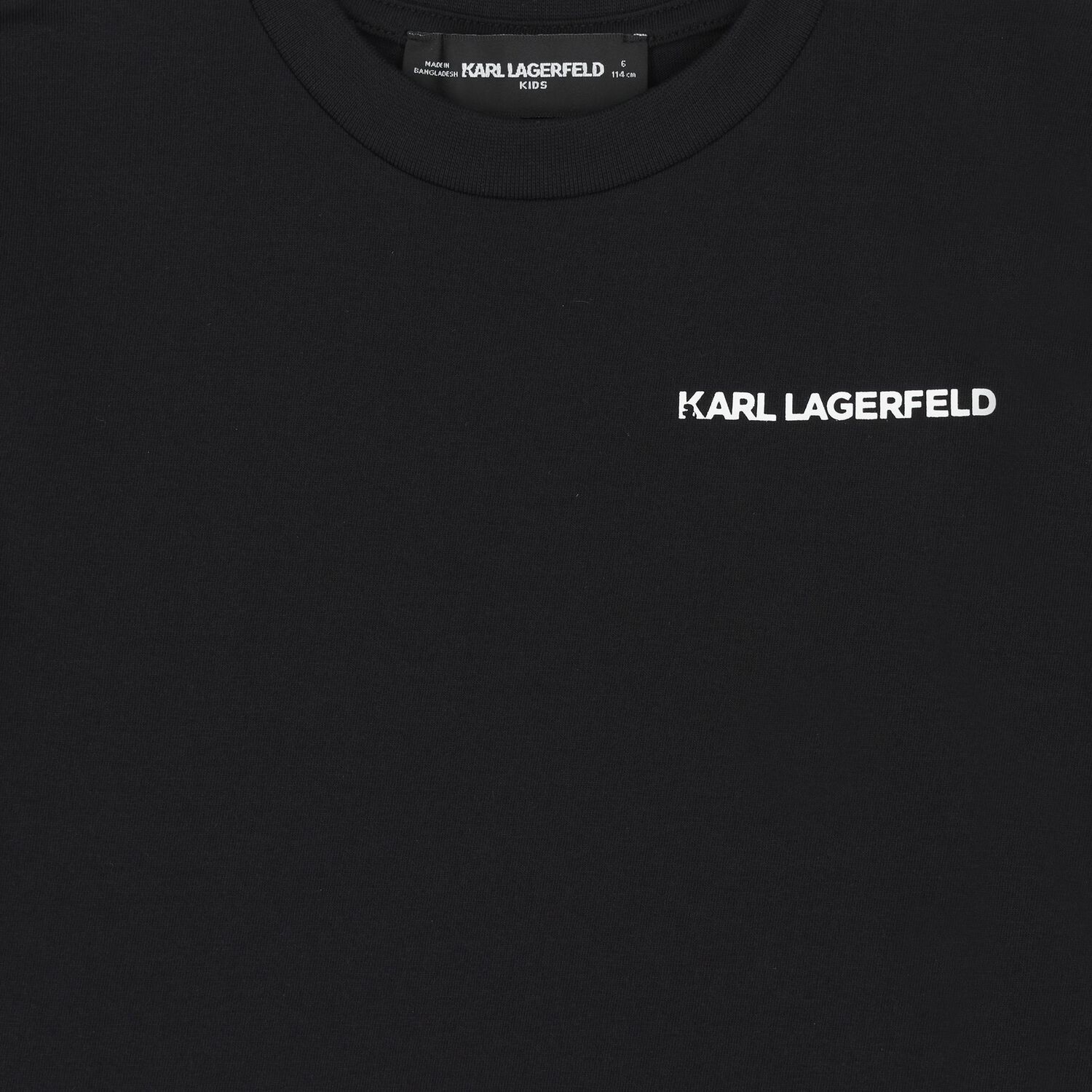 Boys Mini Me Black Logo T-Shirts ( 2 Pack ), 1, hi-res