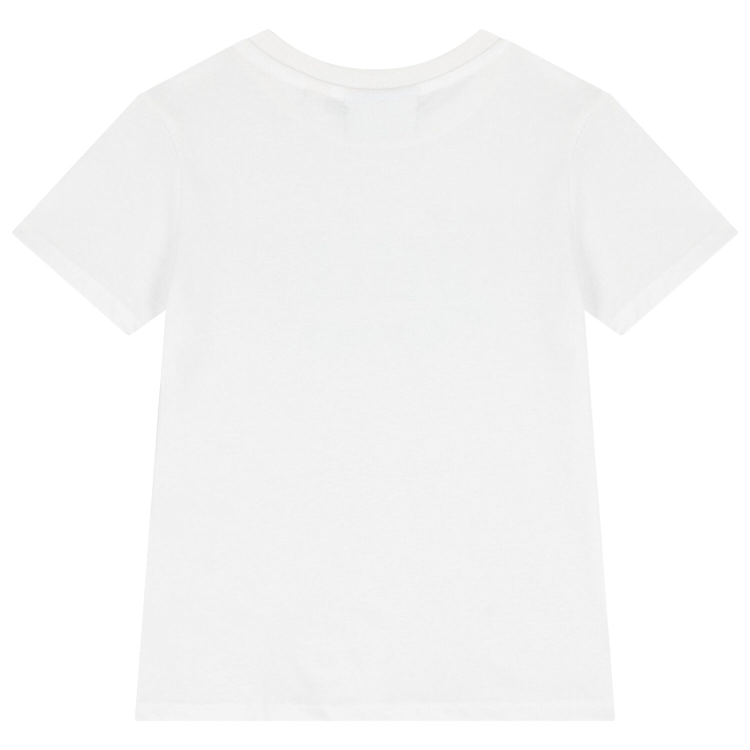 Girls White Crystal Embellished Diamant&eacute; Logo T-Shirt, 1, hi-res