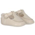 Baby Boys Ivory Pre Walker Shoes, 1, hi-res