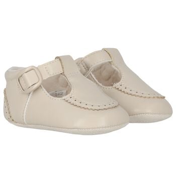 Baby Boys Ivory Pre Walker Shoes