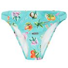 Girls Green Fruits Bikini, 1, hi-res