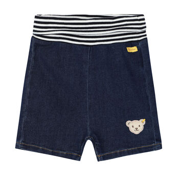 Baby Boys Navy Bear Shorts