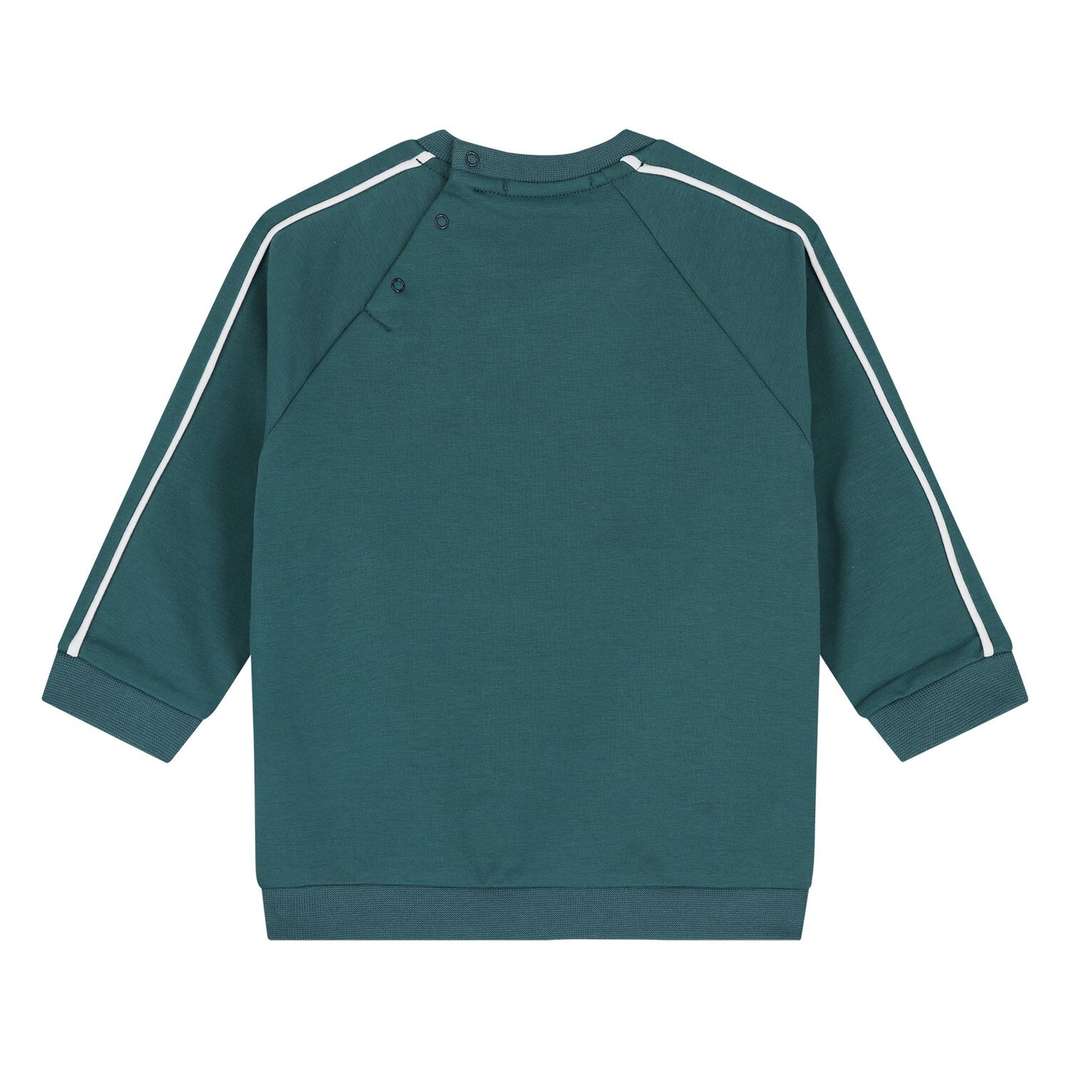 Younger Boys Green Logo Sweatshirt, 1, hi-res