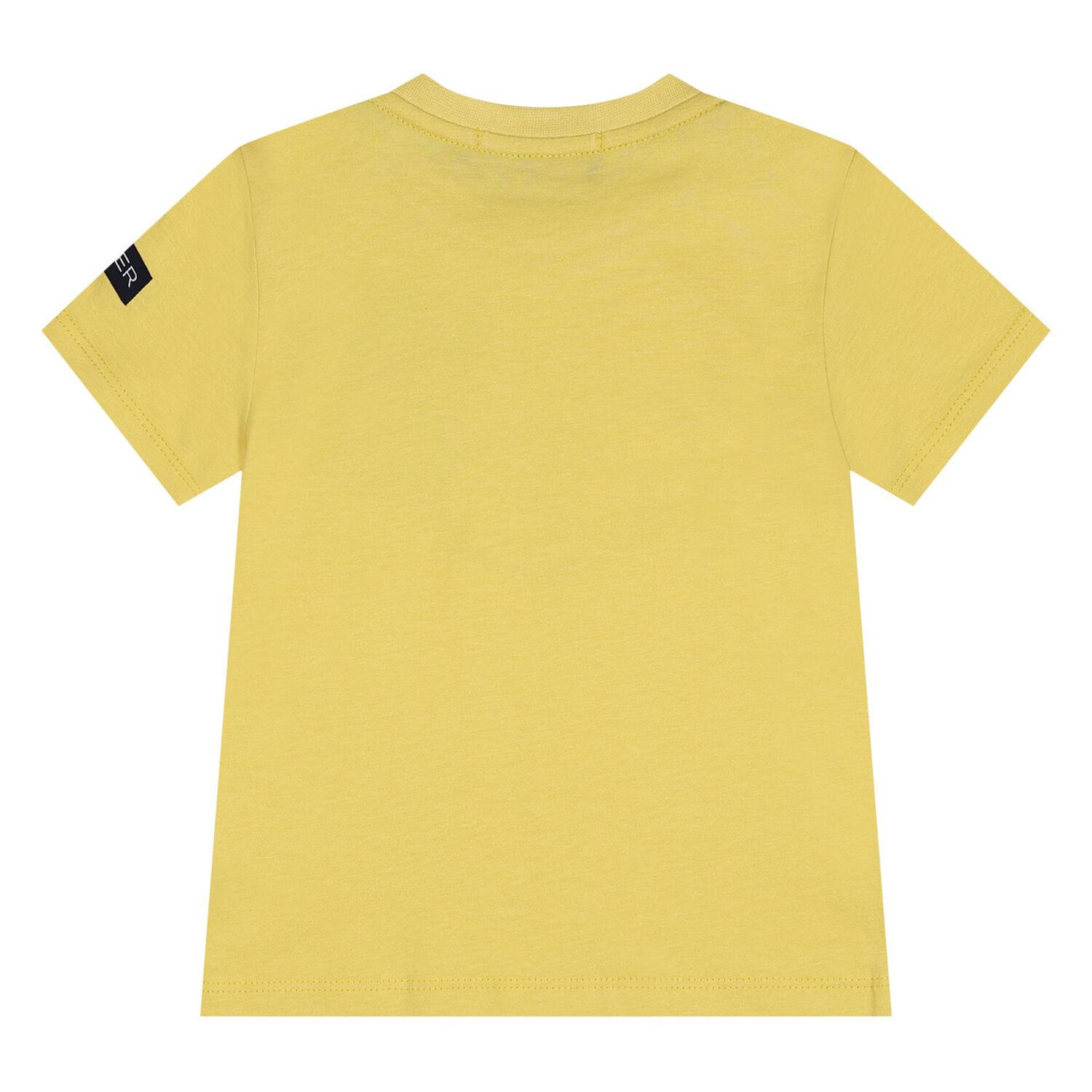 Younger Boys Yellow Logo T-Shirt, 1, hi-res