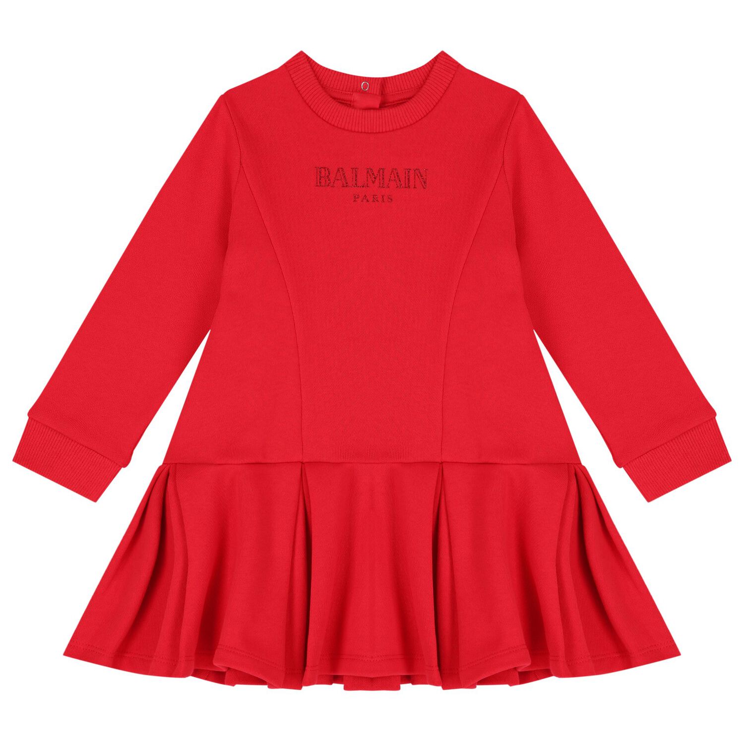 Younger Girls Red Logo Dress Set, 1, hi-res
