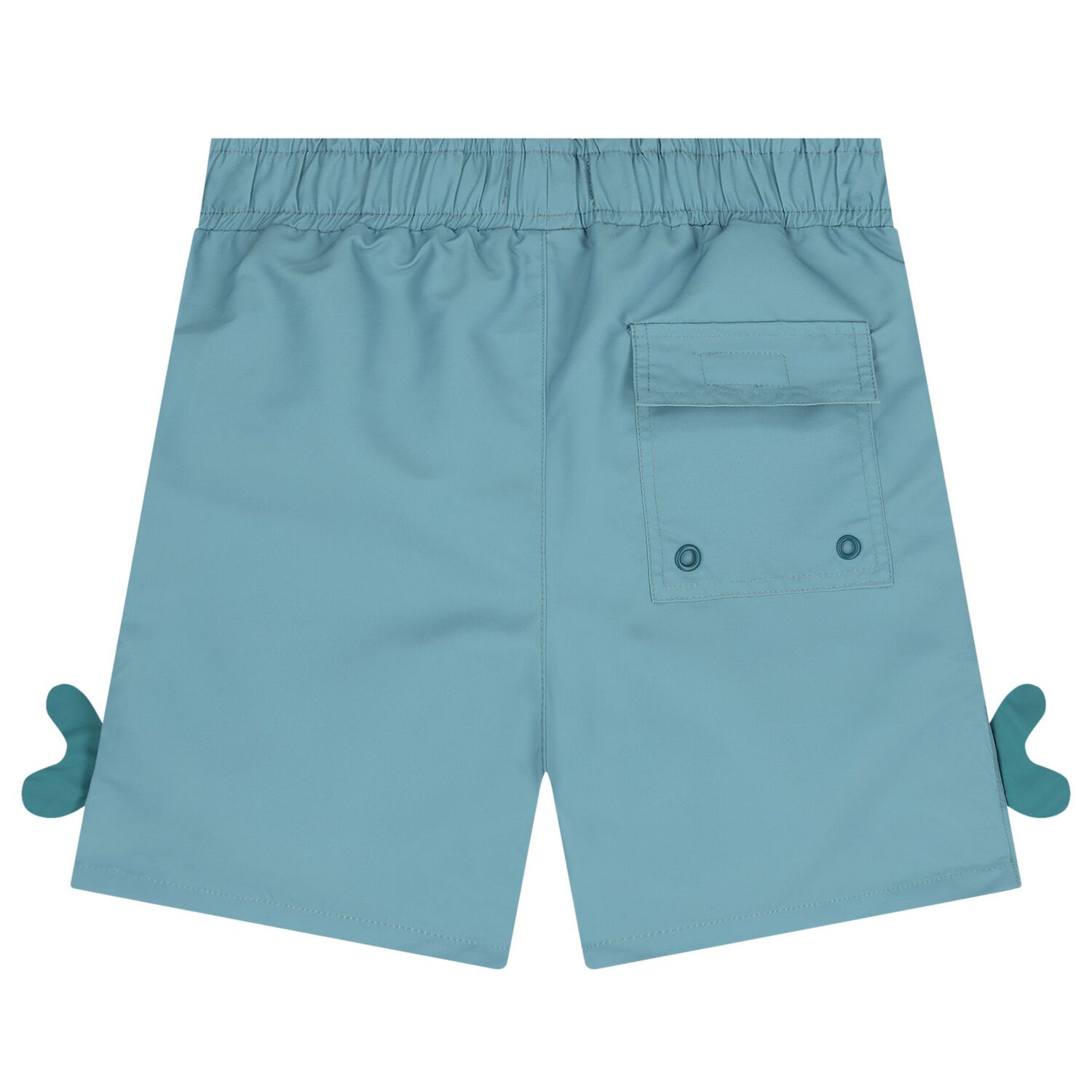 Boys Blue Whale Swim Shorts, 1, hi-res