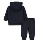 Younger Boys Mini Me Navy Blue Logo Tracksuit, 1, hi-res