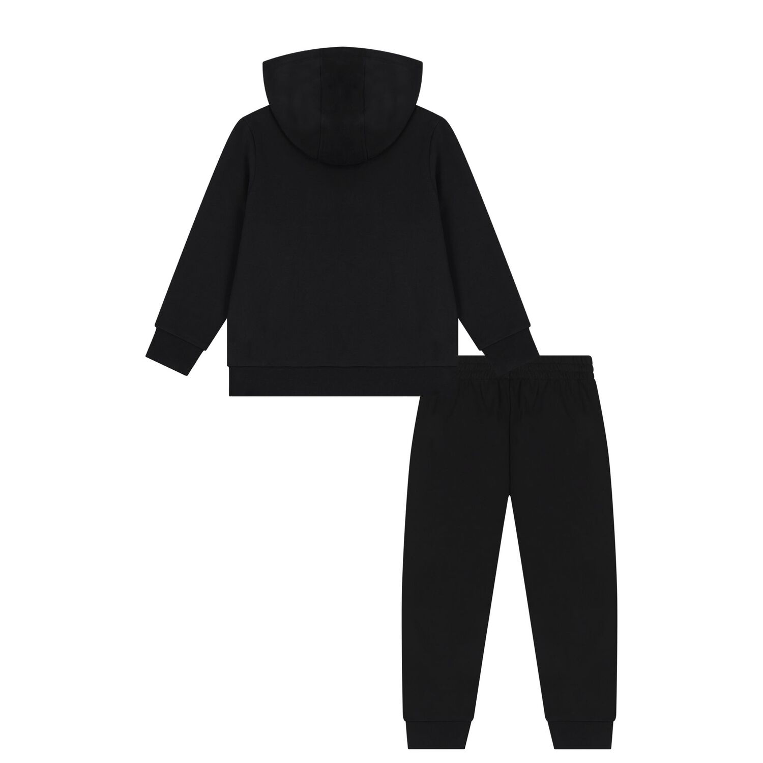 Boys Black Logo Tracksuit, 3, hi-res image number null