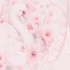 Baby Girls Pink Swan Babygrow Set, 1, hi-res