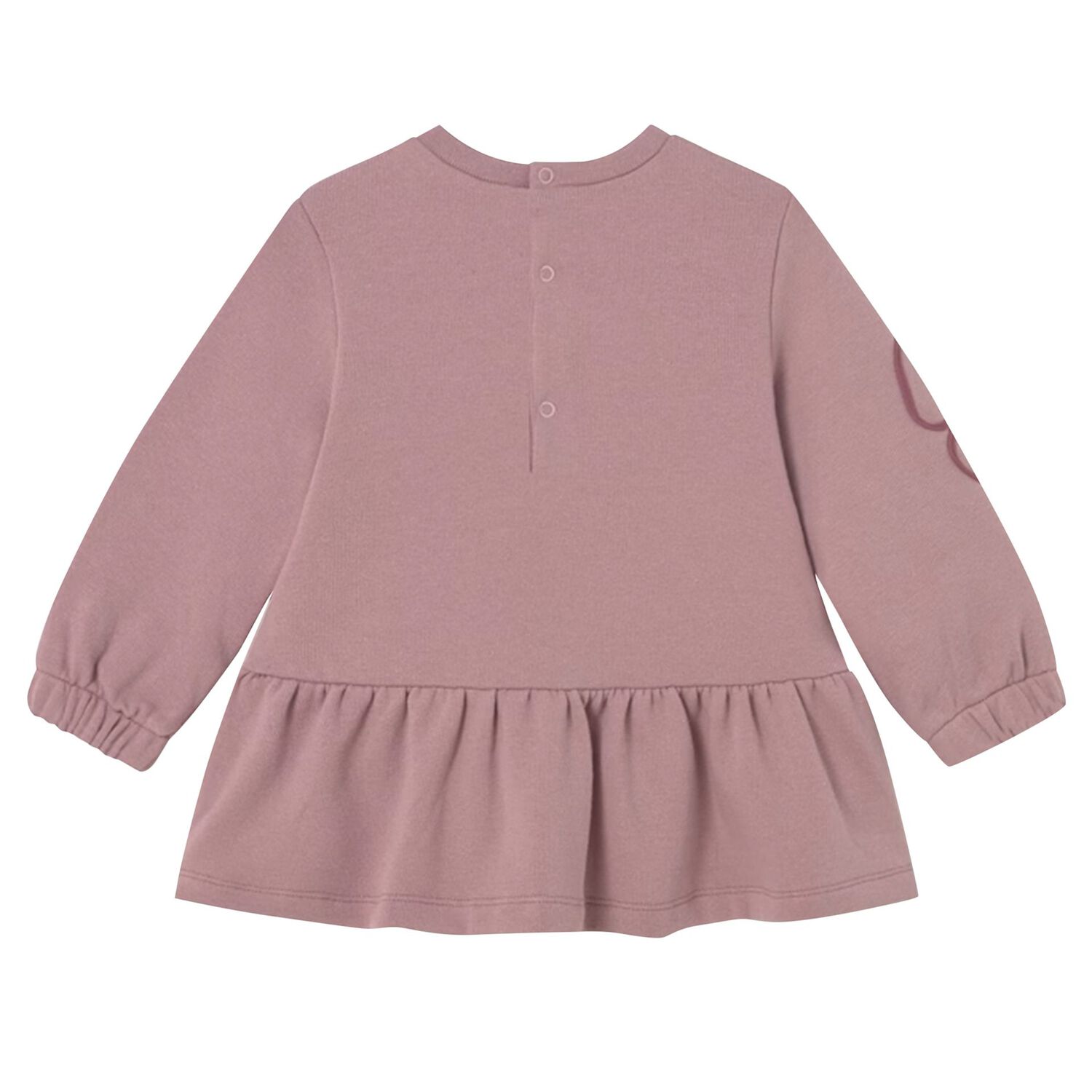 Younger Girls Pink Flower Dress, 1, hi-res image number null