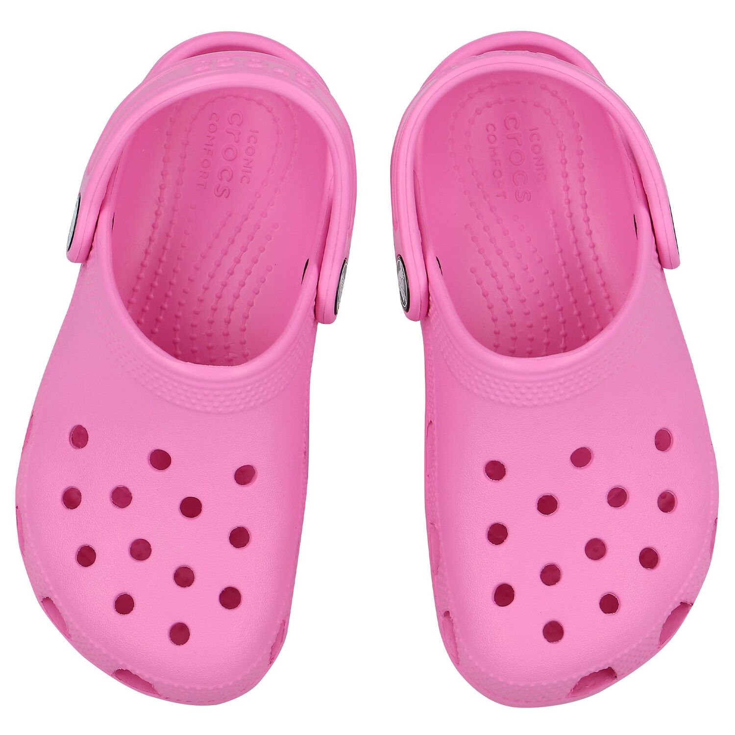 Girls Pink Classic Clogs Sandals, 4, hi-res image number null