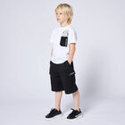 Black & White Logo Trainers, 1, hi-res