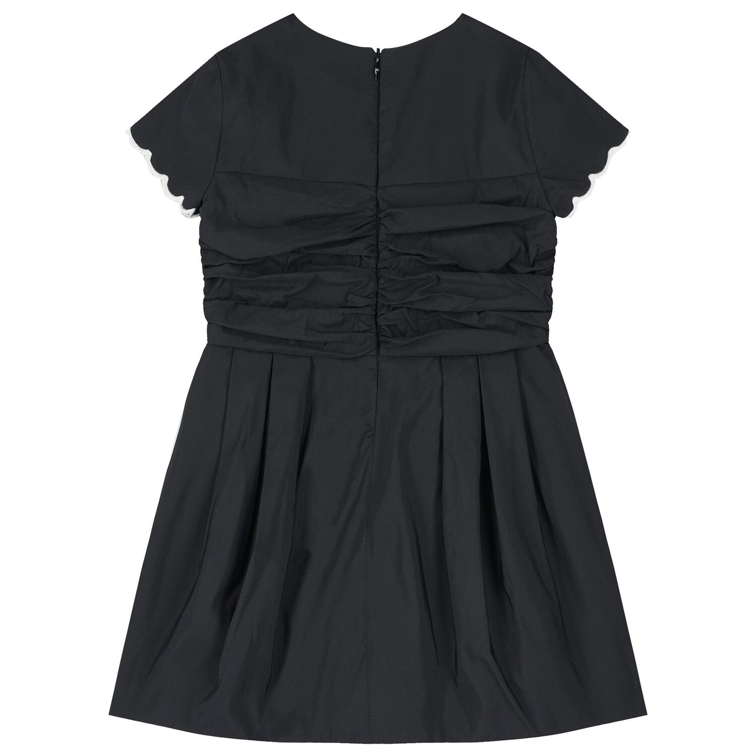 Girls Black Bow Dress, 2, hi-res image number null