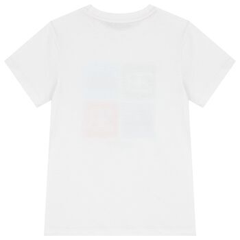 Boys White Logo T-Shirt