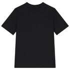 Boys Black Logo T-Shirt, 2, hi-res