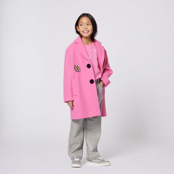 Girls Pink Logo T-Shirt