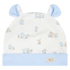 Baby Boys Blue & White Babygrow Gift Set (3 Piece), 4, hi-res