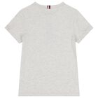 Boys Grey Logo T-Shirt, 2, hi-res
