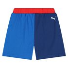 Younger Boys Blue Logo Short Set, 2, hi-res