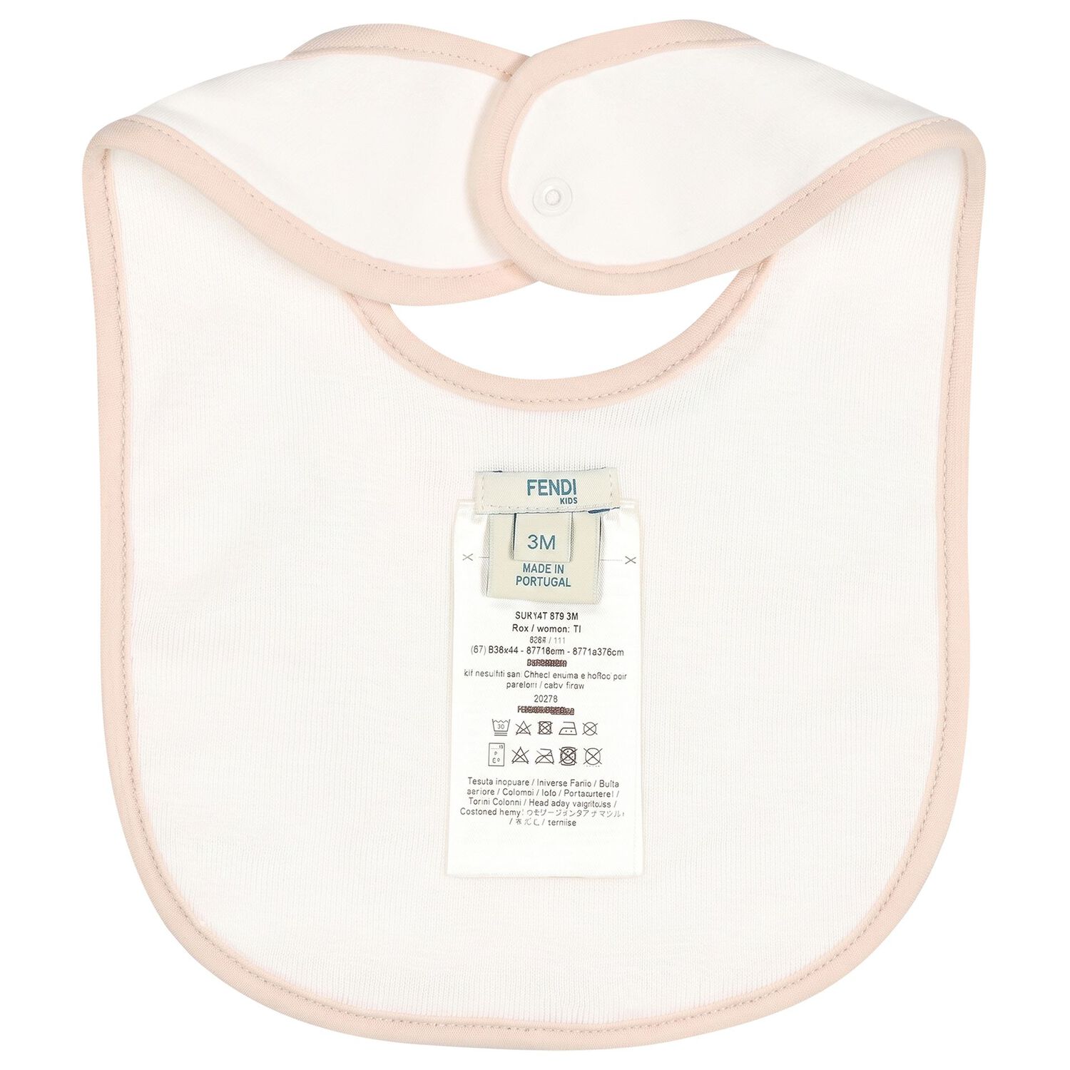 White & Beige Logo Babygrow Gift Set, 2, hi-res