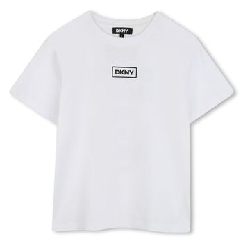 Boys White Logo T-Shirt