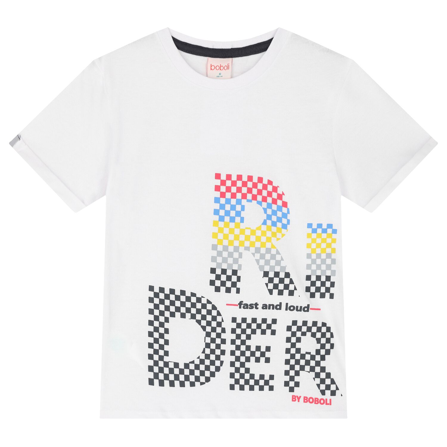 Boys White T-Shirt, 1, hi-res image number null