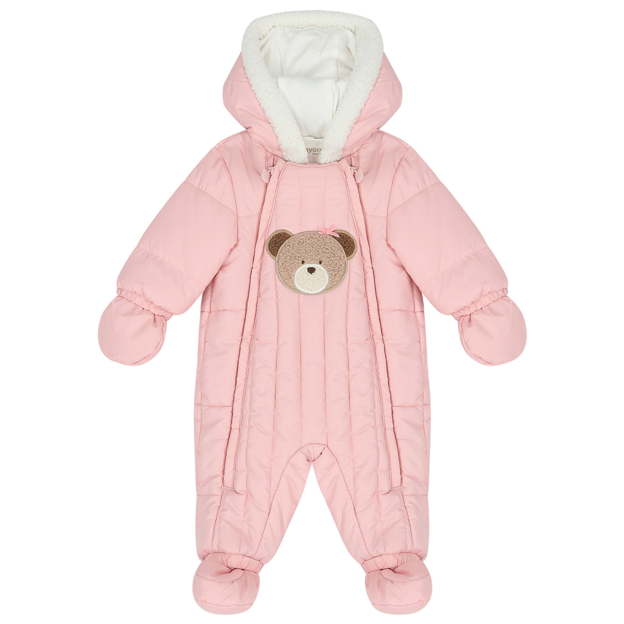 Mayoral Baby Girls Pink Snowsuit Junior Couture USA