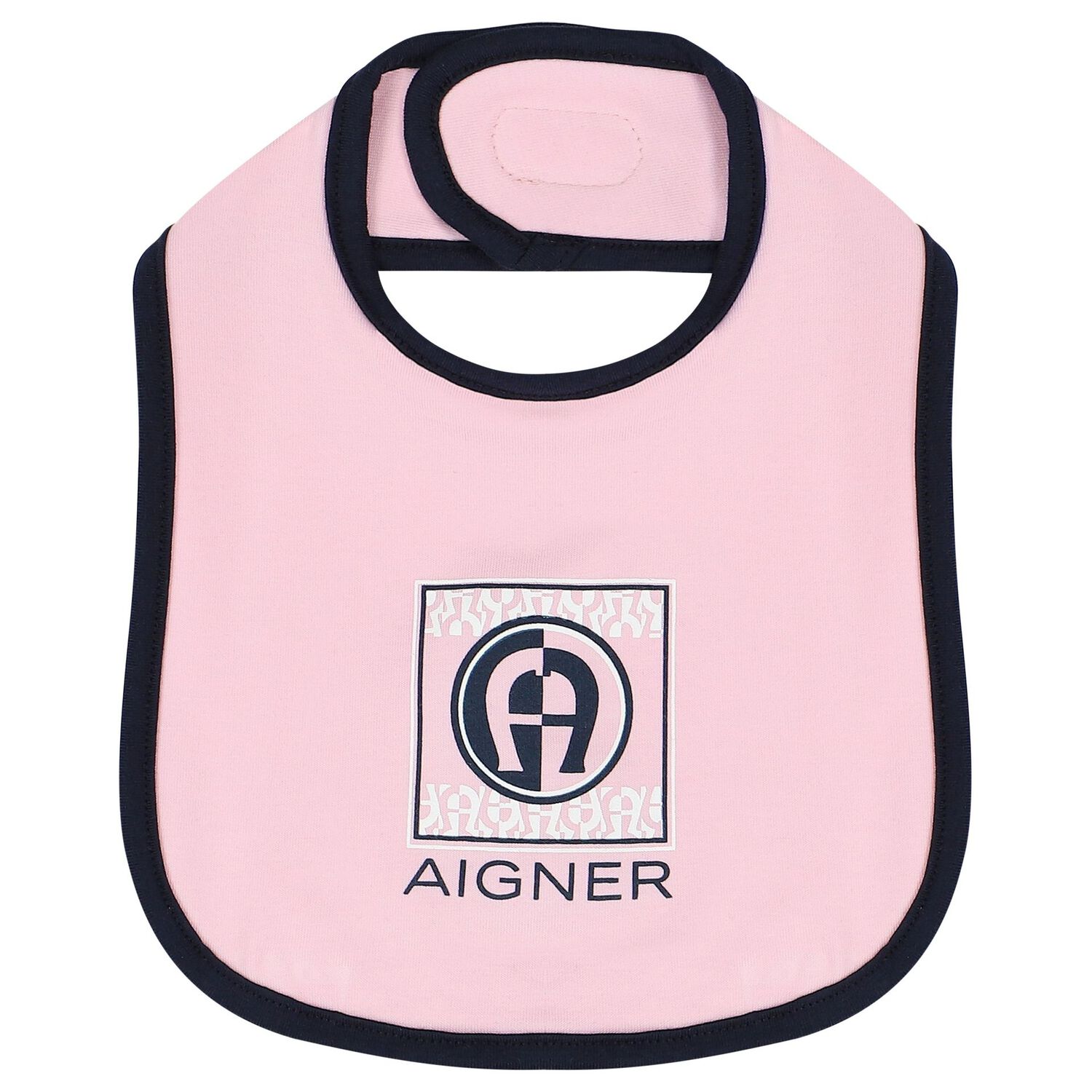 طقم بنات بالشعار باللون الزهري, 1, hi-res