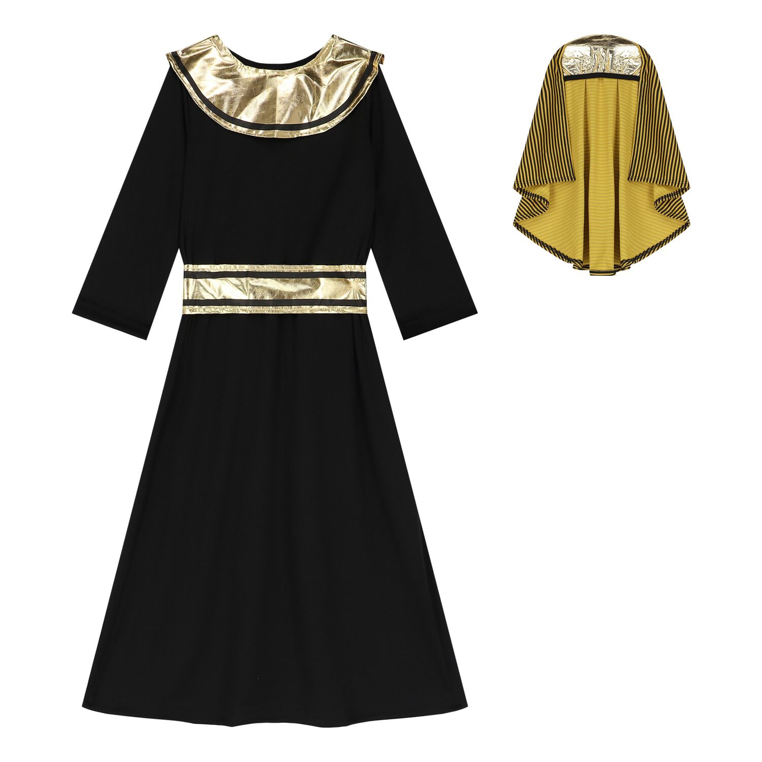 Pharoah Dress in Black