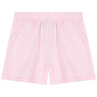 بيجاما بالشعار باللون العاجي والزهري للبنات, 1, hi-res