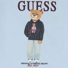 Boys Blue Teddy Bear Logo T-Shirt, 4, hi-res