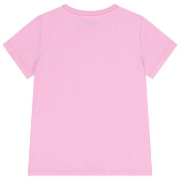  Girls Pink Logo T-Shirt