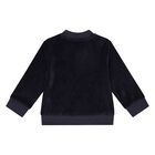 Baby Boys Navy Blue & White Festive Tracksuit (3 Piece), 1, hi-res