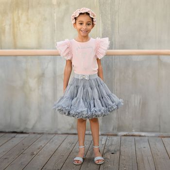 Girls Pink 7th Birthday T-Shirt