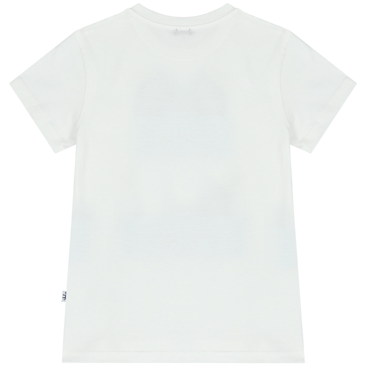 Boys White Cotton T-Shirt, 1, hi-res image number null