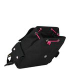 Girls Black Logo Backpack, 1, hi-res